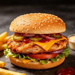 Spicy Chicken Burger
