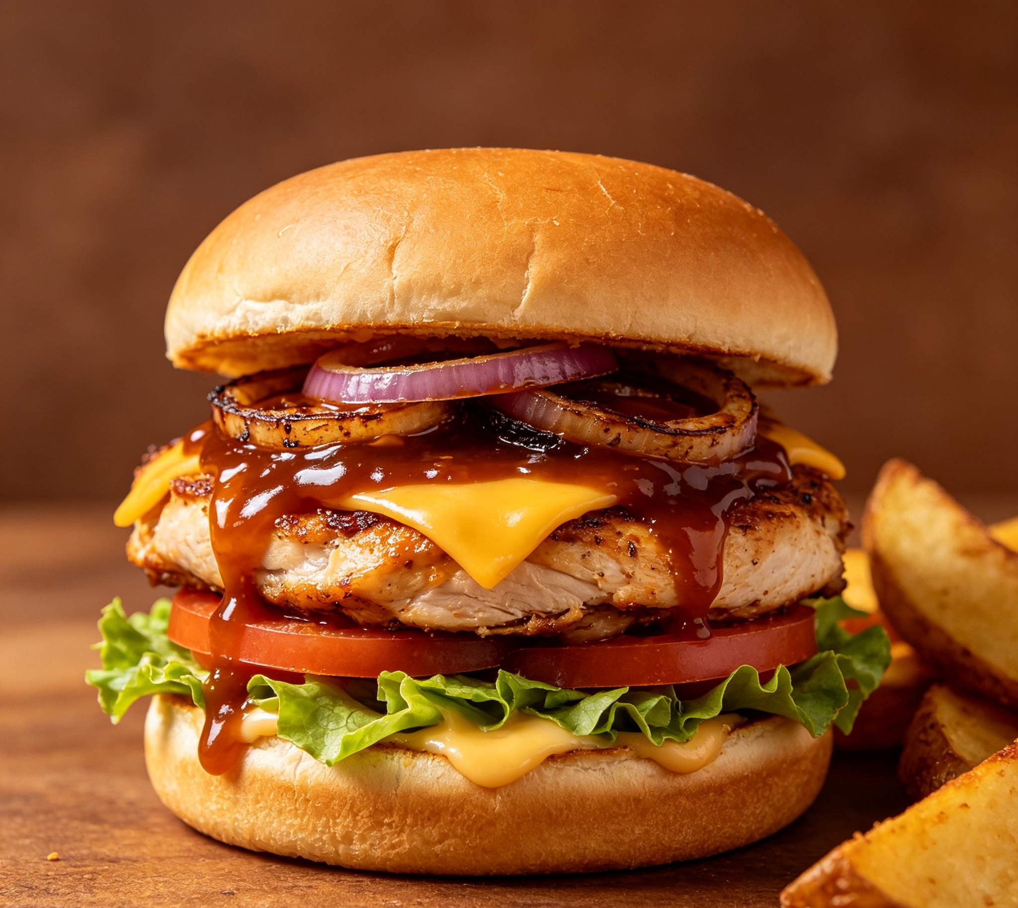 BBQ Chicken Burger