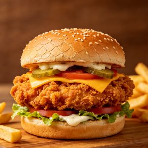 Southern Fried Chicken Burger