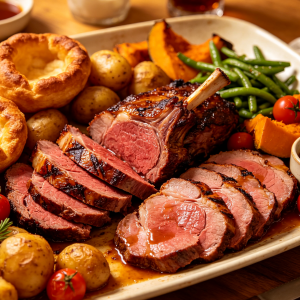 Triple Meat Sunday Roast
