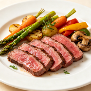 Beef & Roast Vegetable Dinner