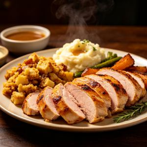 Roast Chicken & Stuffing Dinner