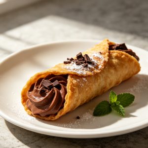 Chocolate Cannoli