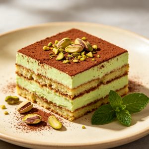 Pistachio Tiramisu