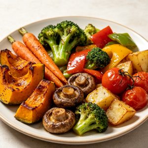 Simple Roast Vegetable Main Dish