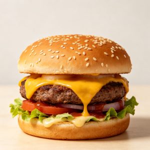 Cheese & Beef Burger