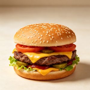 American Style Beef Burger
